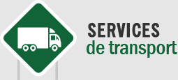 Services de transport et équipements